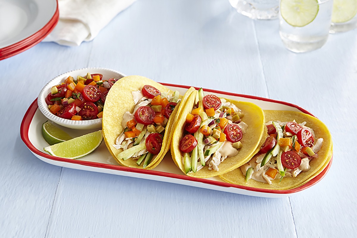 Angel Sweet® Leftover Turkey Tacos