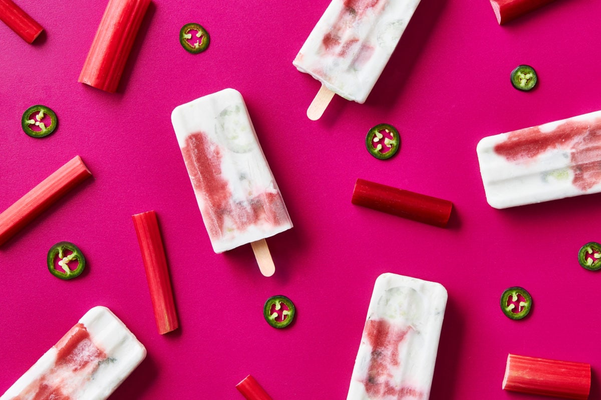 Rhubarb & KABOOM!™ Popsicles