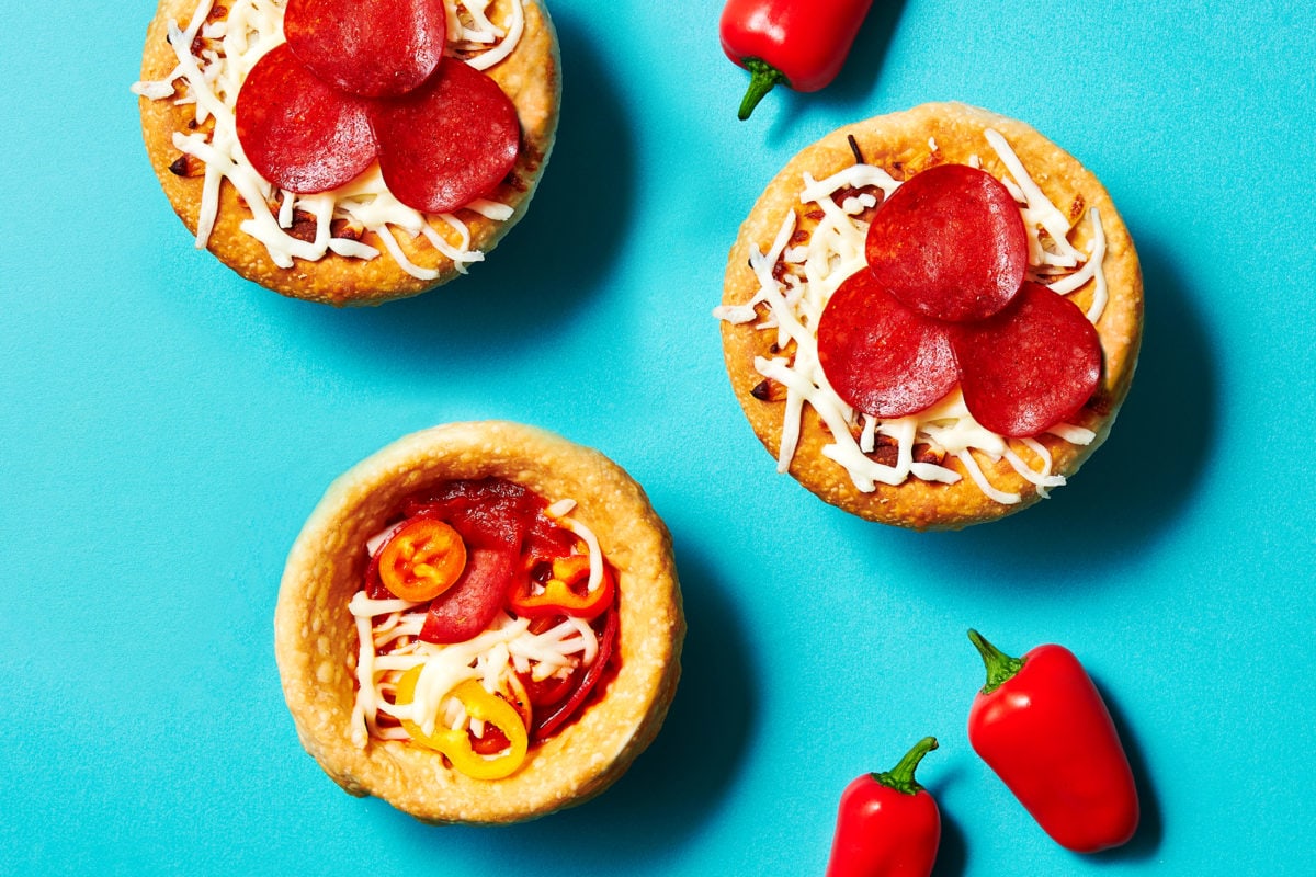 mini pizza pot pies