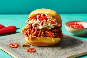 BBQ Pulled Jackfruit Sandwich