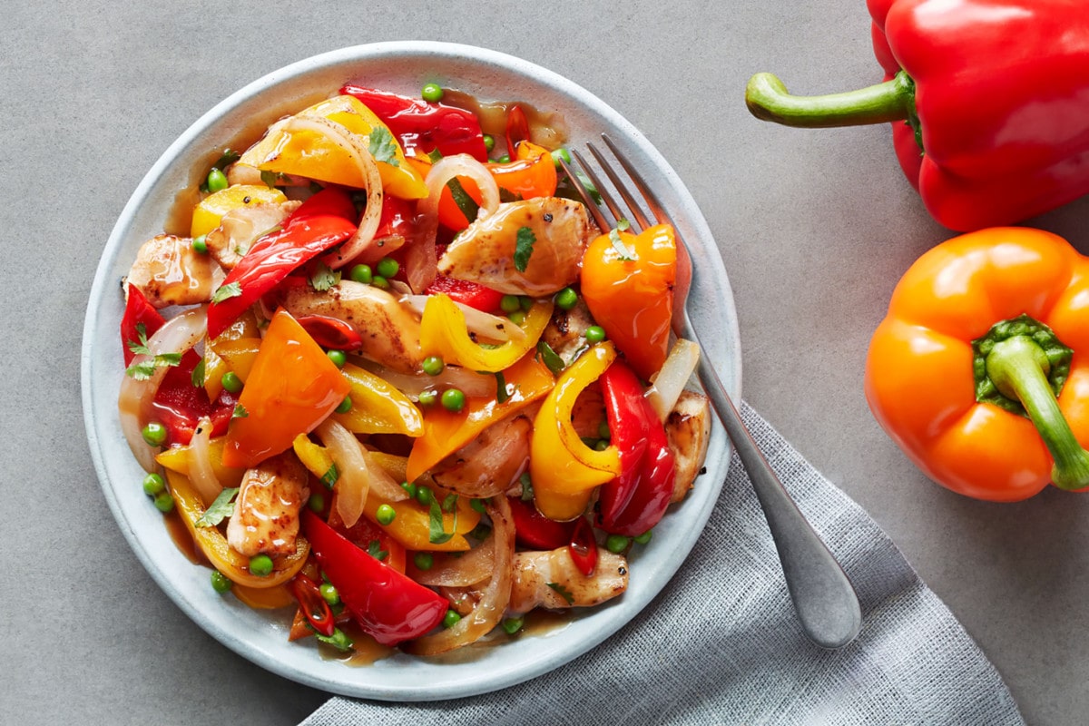 Colorful Pepper Stir-Fry