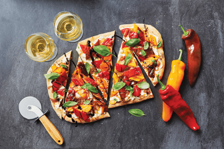 Wild Wonders® Long Sweet Peppers and Caramelized Onion Pizza