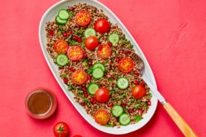 Winter Quinoa and Tomato Salad