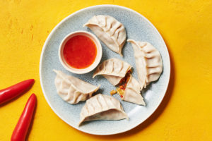 Shrimp YOWZERS!™ & Cilantro Dumplings