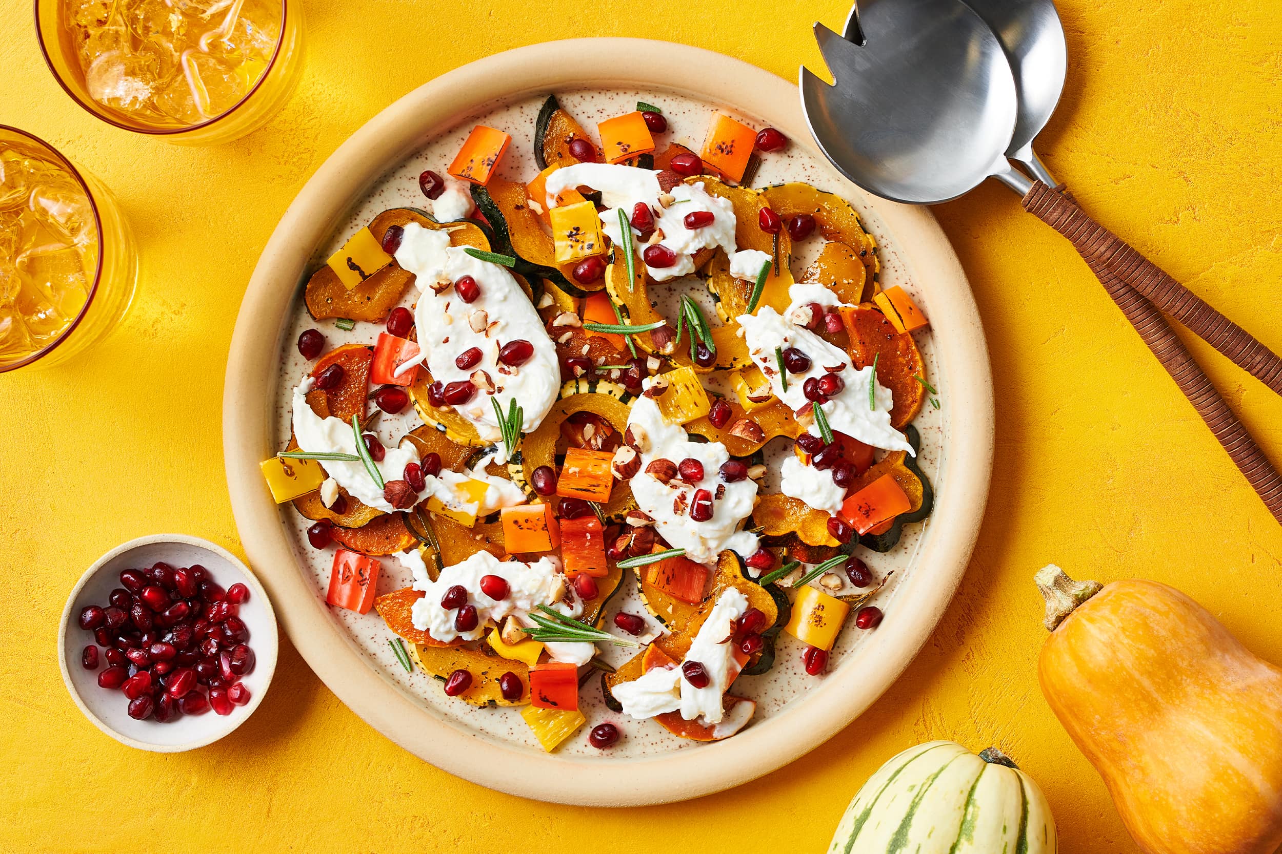 SQUASH AUTUMN SALAD WITH WILD WONDERS® PEPPERS