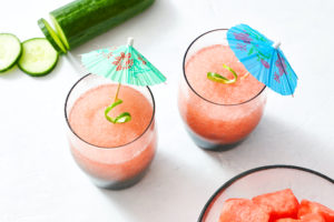 Cucumber Watermelon Frozé