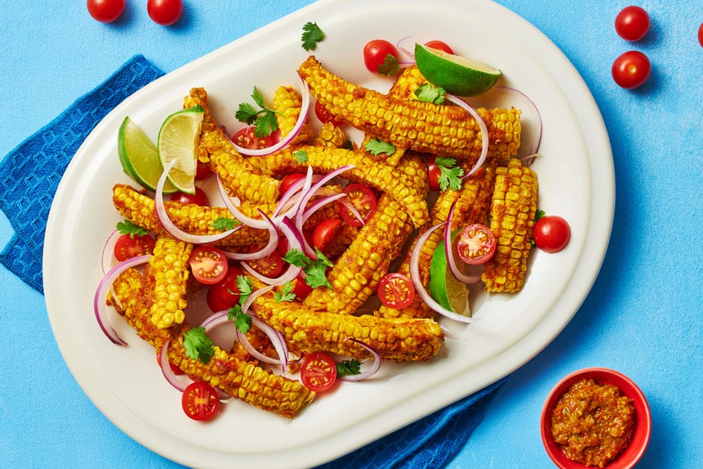 Tomato Curry Corn Ribs - SUNSET Grown. All rights reserved.