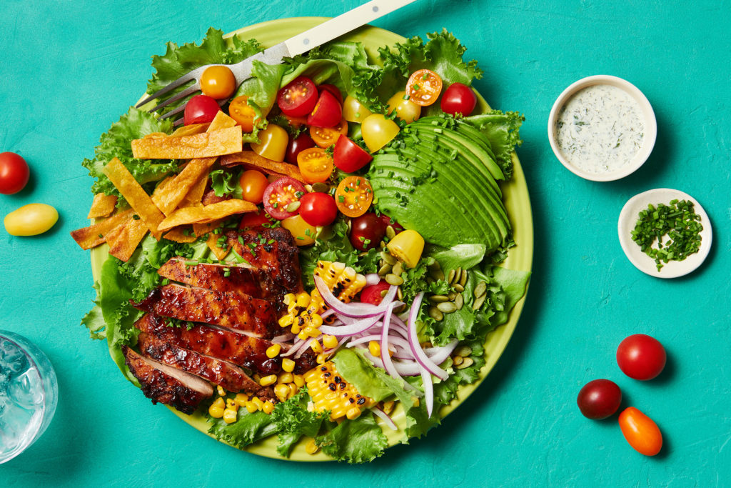 BBQ Chicken Salad with Wild Wonders® Tomatoes - SUNSET Grown. All rights reserved.